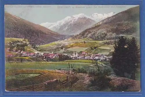 Alte AK Österreich Steinach a.Brenner g.das Oschnitztal und Gletscher,  gebr.