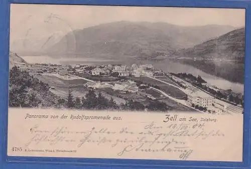 Alte AK Österreich Zell am See, Salzburg, gebraucht 1904