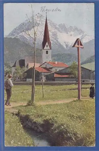 Alte AK Österreich Reutte in Tirol, Frühlingsmotiv, gebraucht 1913