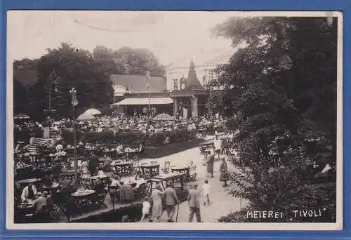 Alte AK Österreich Meierei Tivoli, Wien, gebraucht 1931