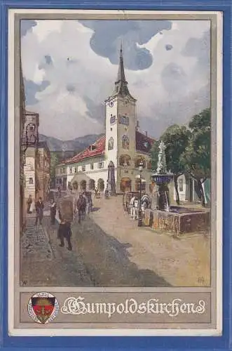 Alte AK Österreich Gumpoldskirchen, gebraucht 1928