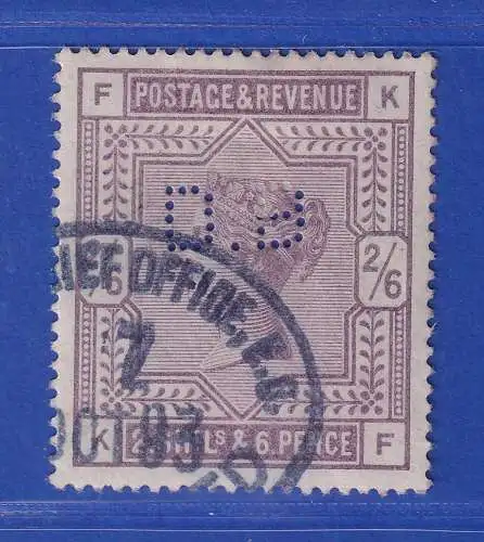 Großbritannien 1883 Queen Victoria 2s/6d Mi.-Nr. 82x gestempelt