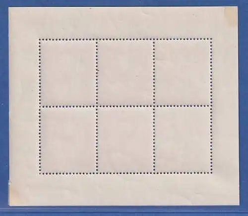 Japan 1953 Neujahr Gosho Ningyo, Mi.-Nr. Block 45 ungebraucht * / MH