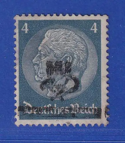 Österreich 1945 Lokalausgabe Perg Hindenburg 4Pfg Mi.-Nr. 2 (*)