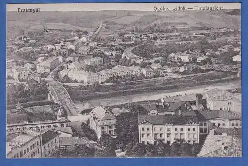 Alte AK Österreich Polen Przemysl, Ogolny widok / Totalansicht gel.1913