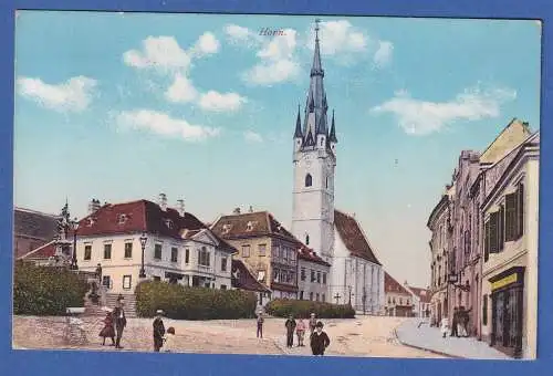Alte AK Österreich Horn Kirche gel.1912