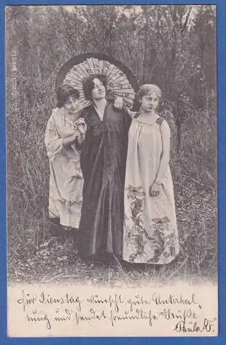 Alte AK Österreich Gh. Scolih, Wien VIll. gel.1903