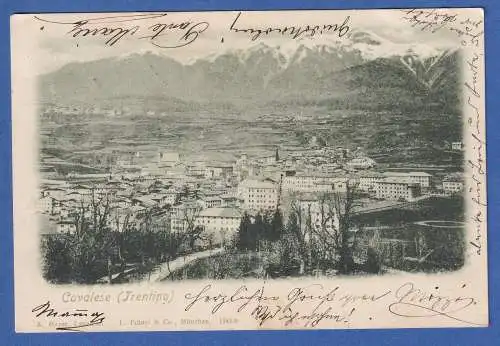 Alte AK Österreich Italien Cavalese Trentino gel.1900