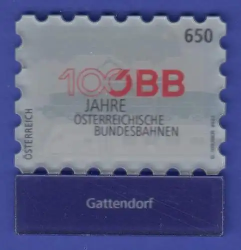 Österreich 2023 Sondermarke ÖBB - Bahnhof Gattendorf Mi.-Nr. 3749 **