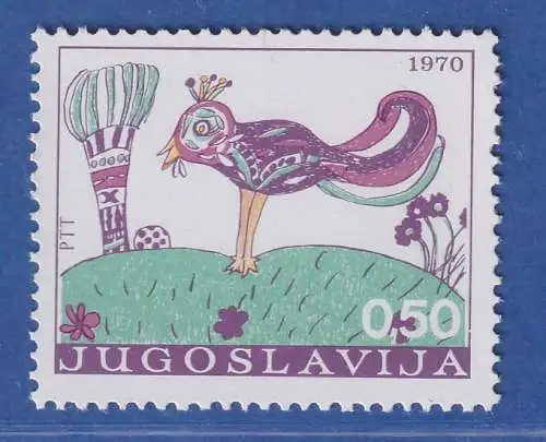 Jugoslawien 1970 Woche des Kindes Mi.-Nr.1397 **/ MNH