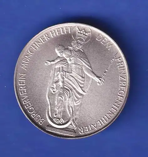 Silbermedaille München 1971 Prinzregententheater   8g/Ag1000 vz