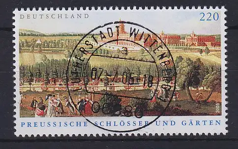 Bund 2005 Preußische Schlösser  Mi.-Nr. 2499 schön O LUTHERSTADT WITTENBERG 