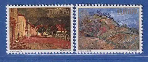 Jugoslawien 1977 Europa: Landschaften Mi.-Nr.1684-1685  **/ MNH