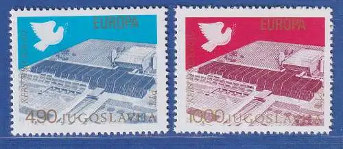 Jugoslawien 1977 Konferenz KSZE   Mi.-Nr.1699-1700 **/ MNH