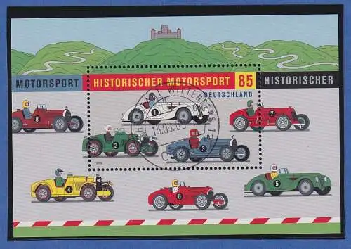 Bund 2009 Block Historischer Motorsport Mi.-Nr. Block 75 schön O WITTENBERG