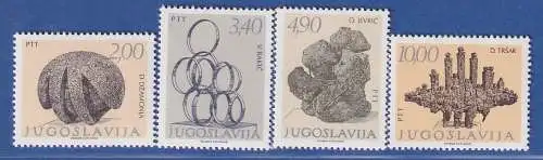 Jugoslawien 1978  Skulpturen  Mi.-Nr.1750-1753 **/ MNH