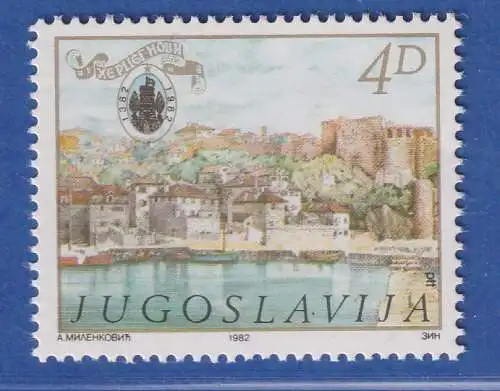 Jugoslawien 1982 600 Jahre Stadt Hercegnovi Mi.-Nr. 1948 ** / MNH 