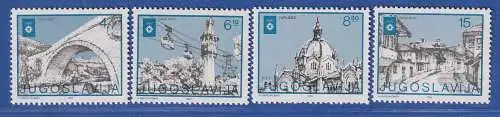 Jugoslawien 1982 Olympische Winterspiele Sarajevo Mi.-Nr. 1949-52 ** / MNH 