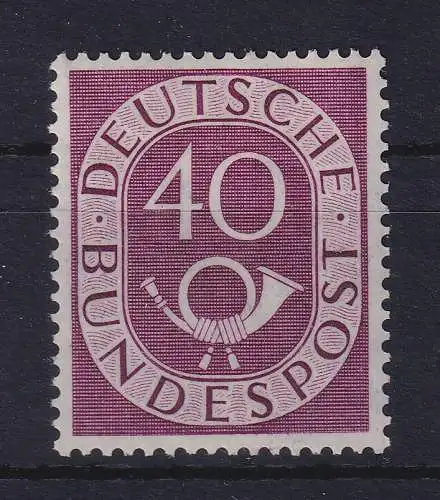 Bundesrepublik 1951 Posthorn 40 Pfg. Mi.-Nr. 133 postfrisch **