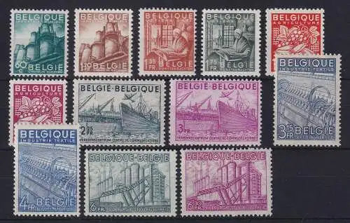 Belgien 1948 Exportförderung Mi.-Nr. 804-815 postfrisch **