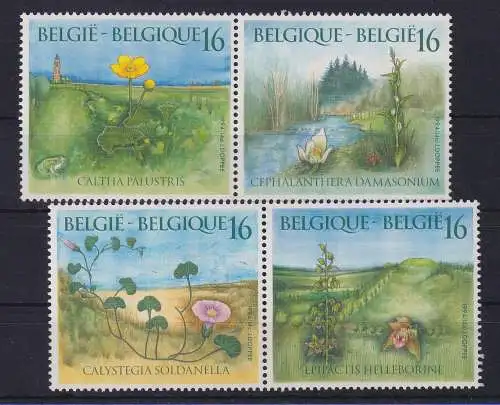 Belgien 1994 Wildblumen Mi.-Nr. 2624-2627 postfrisch **