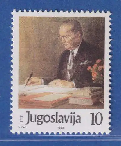 Jugoslawien 1986 94. Geburtstag von Josip Broz Tito Mi.-Nr. 2170 ** / MNH