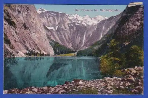 Bayern Alte AK Obersee (Berchtesgadener Land) ungebraucht