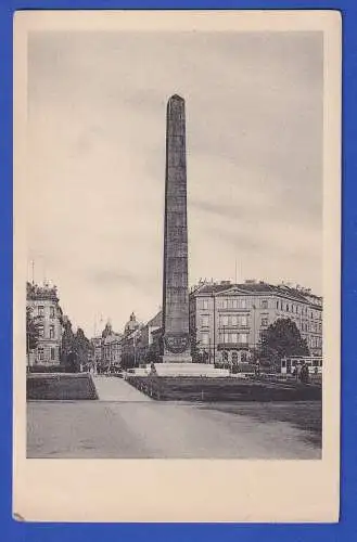 Bayern Alte AK München Karolinenplatz mit Obelisk ungebraucht