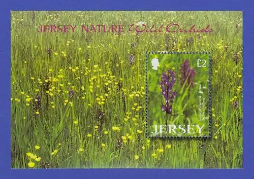 Jersey 2003 Orchideen Mi.-Nr. Block 38 **