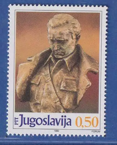 Jugoslawien 1990 98.Geburtstag von Josip Broz Tito  Mi.-Nr.2423 ** / MNH