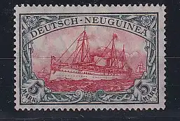 Deutsch-Neuguinea 5 Mark mit Wz. Mi.-Nr. 23II AII ungebraucht *