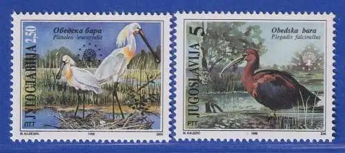 Jugoslawien 1996 Europäischer Naturschutz  Mi.-Nr. 2781-2782 ** / MNH