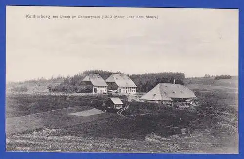 Alte AK Kaltherberg bei Urach im Schwarzwald  ungelaufen