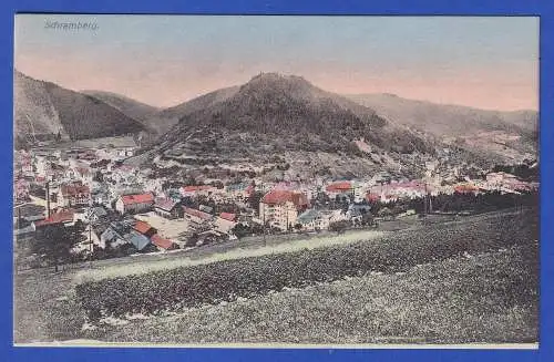 Alte AK Schramberg (Schwarzwald) Stadtansicht  ungelaufen