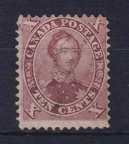 Kanada 1859 Prinz Albert 10 Cents Mi.-Nr. 13a gestempelt