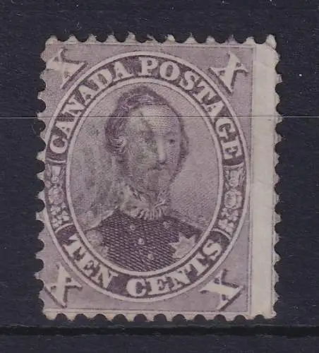 Kanada 1859 Prinz Albert 10 Cents Mi.-Nr. 13b gestempelt