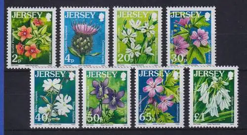 Jersey 2005 Wildblumen Mi.-Nr. 1187-1194 postfrisch **