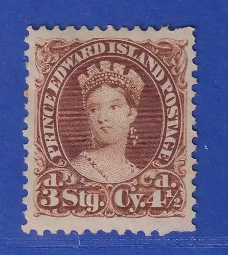 Kanada Prince Edward Island 1870 Queen Victoria 4 1/2 C Mi.-Nr. 10a (*)