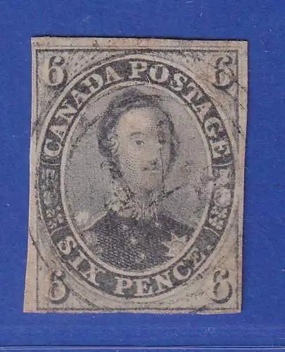 Kanada 1855 Prinz Albert 6 P Mi.-Nr. 3ax gestempelt