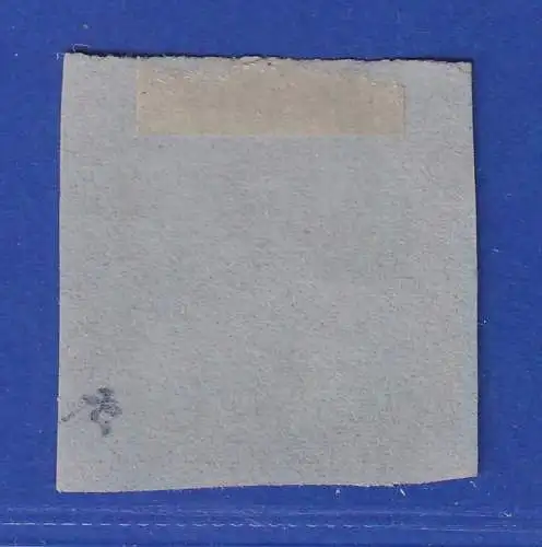 Kanada New Brunswick 1851 Krone/Heraldische Blumen 3 P Mi.-Nr. 1 gestempelt