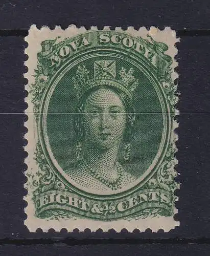 Kanada Nova Scotia 1860 Queen Victoria 8 1/2 Cents Mi.-Nr. 8xa ungebraucht *