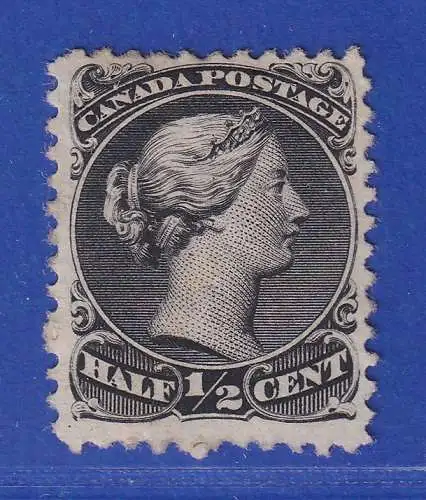 Kanada 1868 Queen Victoria 1/2 Cent Mi.-Nr. 16 (*)