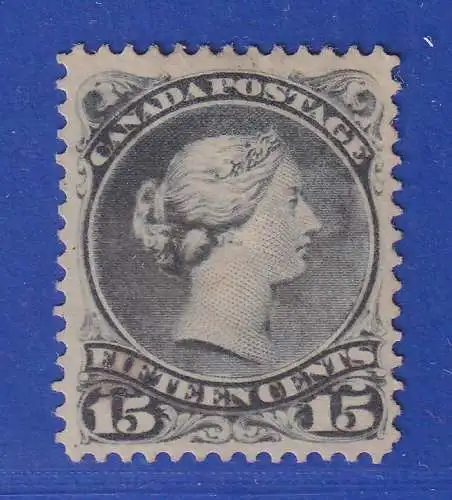 Kanada 1868 Queen Victoria 15 Cents Mi.-Nr. 24Adx (*)