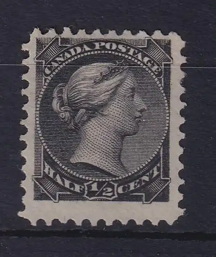 Kanada 1882 Queen Victoria 1/2 Cent Mi.-Nr. 25A (*)