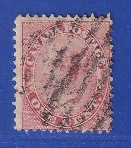 Kanada 1859 Queen Victoria 1 Cent Mi.-Nr. 10 mit Rost-O