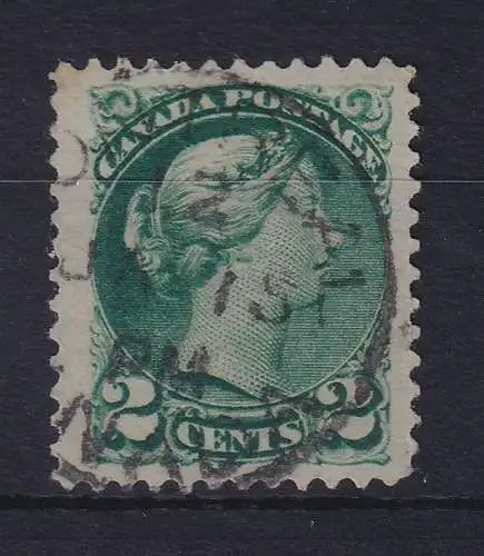 Kanada 1889 Queen Victoria 2 Cent Mi.-Nr. 27bA gestempelt