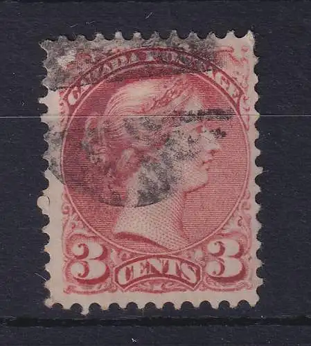 Kanada 1870 Queen Victoria 3 Cent Mi.-Nr. 28aA gestempelt