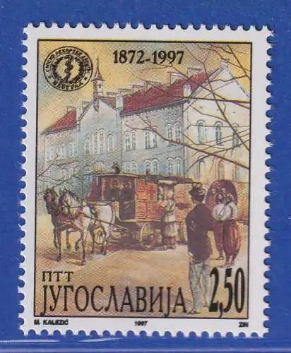 Jugoslawien 1997 125 Jahre Serbischer Ärzteverband  Mi.-Nr. 2816  ** / MNH