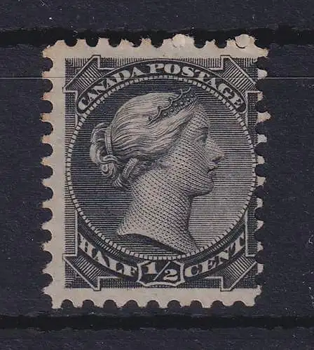 Kanada 1870 Queen Victoria 1/2 Cent Mi.-Nr. 25A (*)