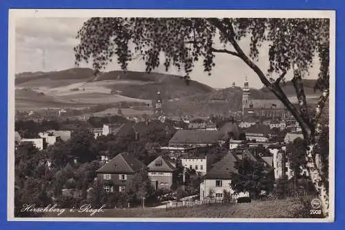 Alte AK Hirschberg im Riesengebirge (Jelenia Góra) 1935 gel. nach Konstanz